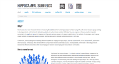 Desktop Screenshot of hippocampalsubfields.com